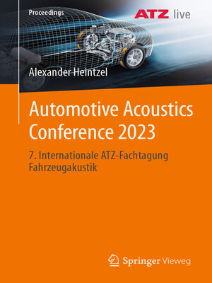 cover image of Automotive Acoustics Conference 2023